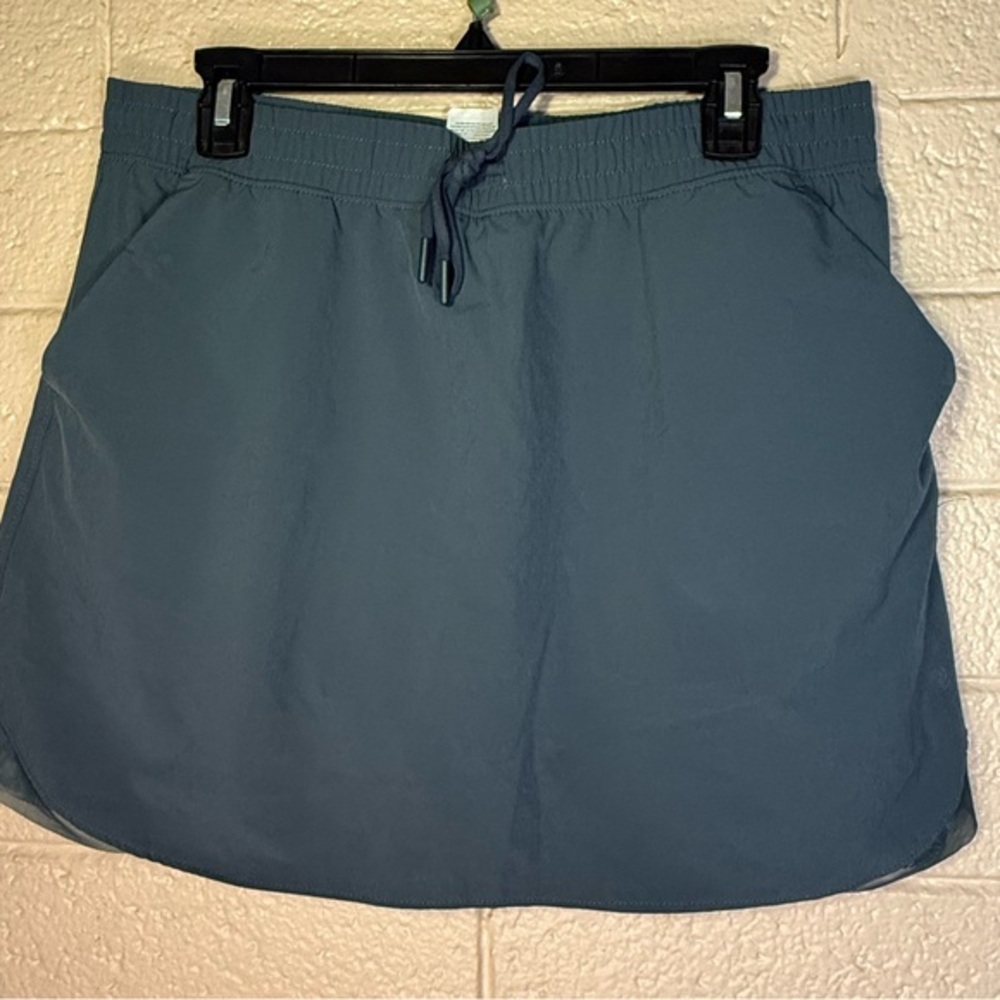 Apana Women's Slate green Mini Skirt